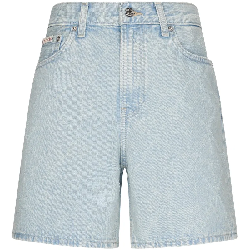 Джинсовые шорты женские Calvin Klein, 3U8-Denim Light Blue — фото 3