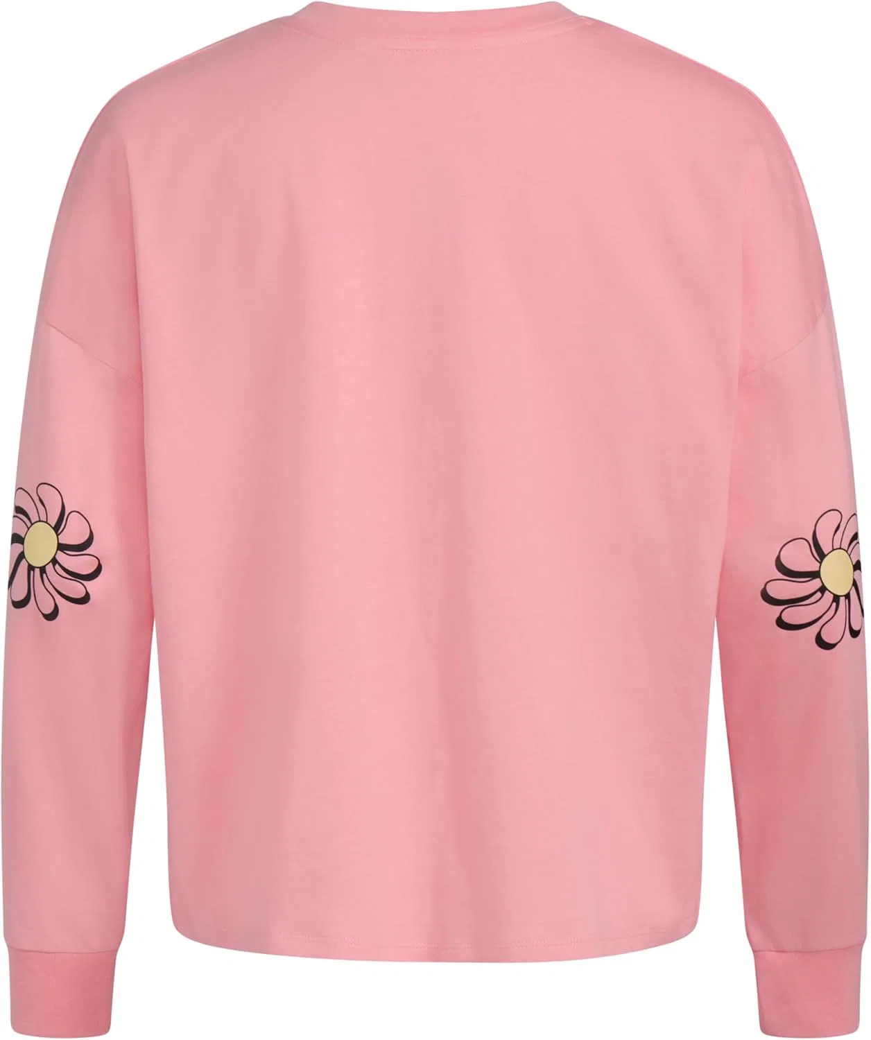 Футболка с длинным рукавом и завышенной талией для девочек Adidas, Semi Spark Pink — фото 3