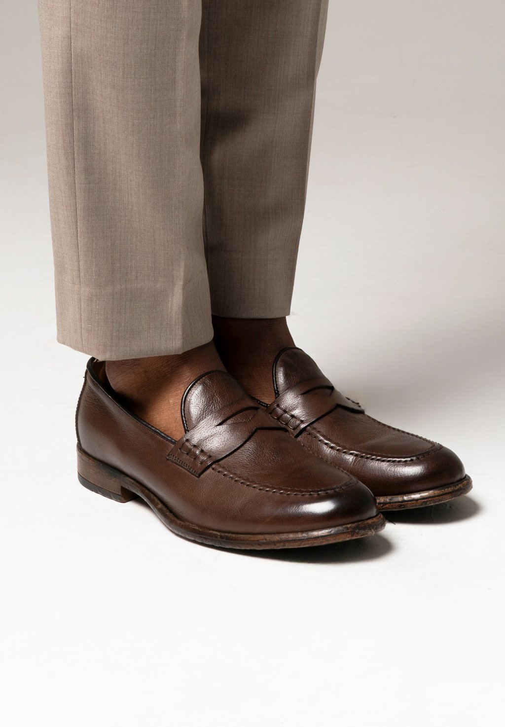 

Слипоны Smart slip-ons Drudd Italia, коричневый