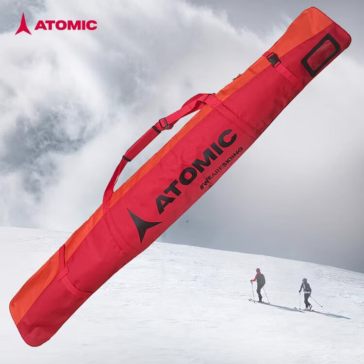 

Rossignol Сумка для лыжа для мужчин и женщин, двухслойная, с подкладкой, толстая, водонепроницаемая, износостойкая, сумка для ручной клади, сумка для лыж Atomik 165, длина M