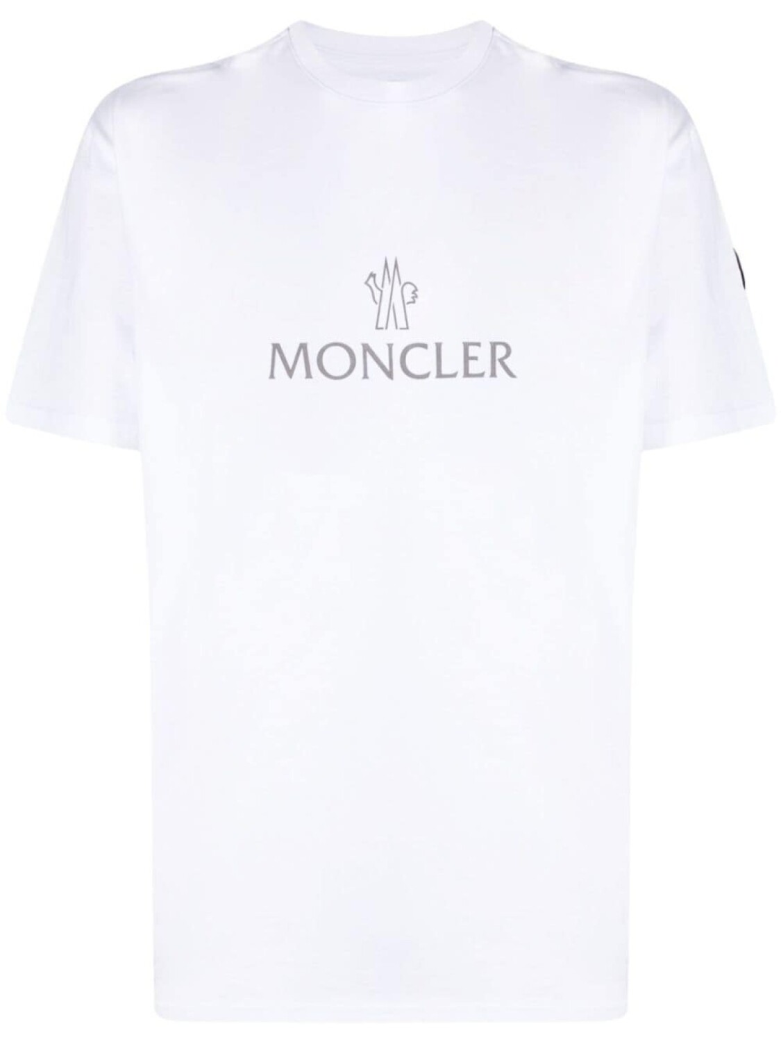 

Moncler футболка с логотипом, белый