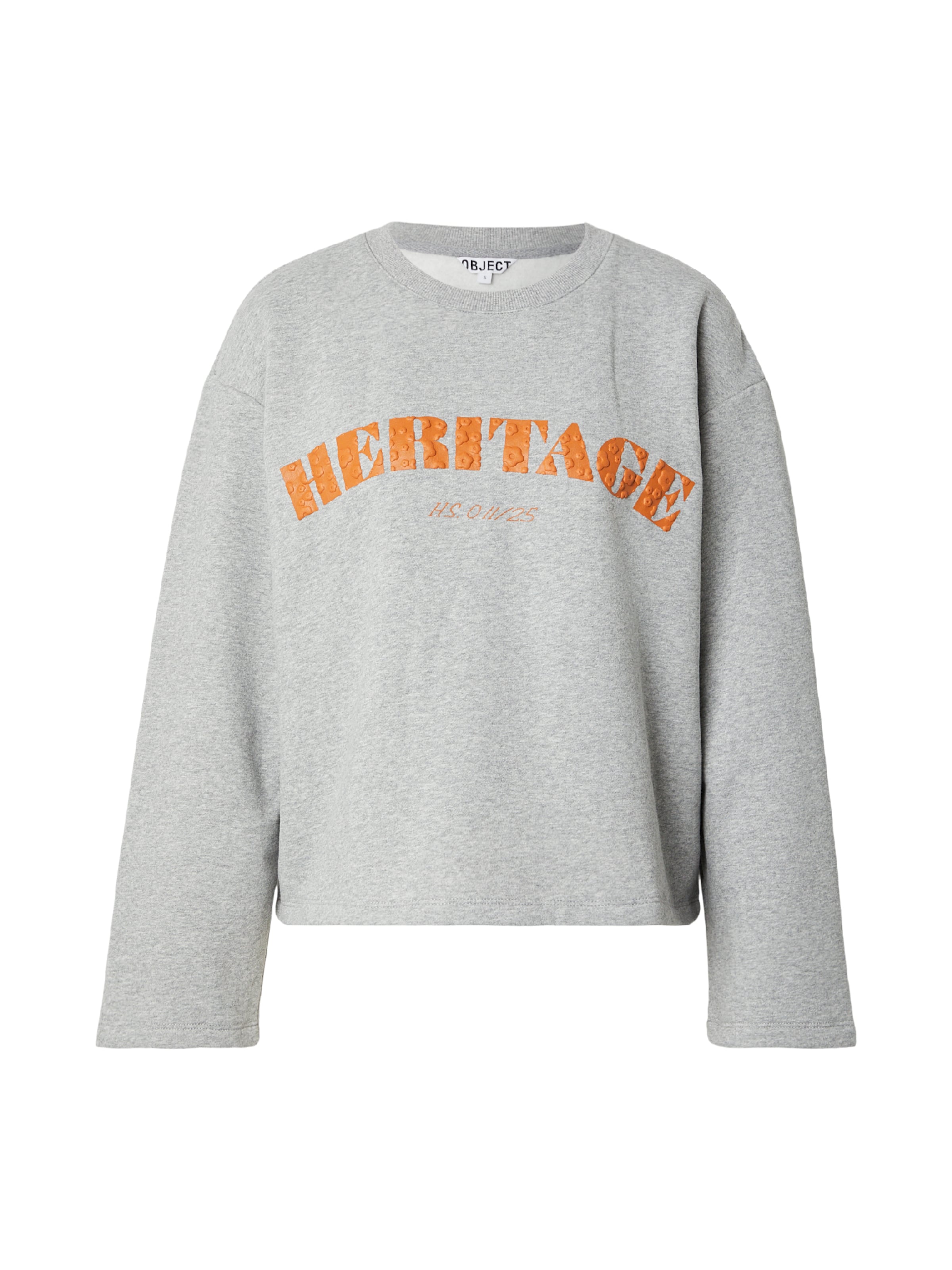 

OBJECT Свитшот 'OBJCAYA' в крапчатом сером