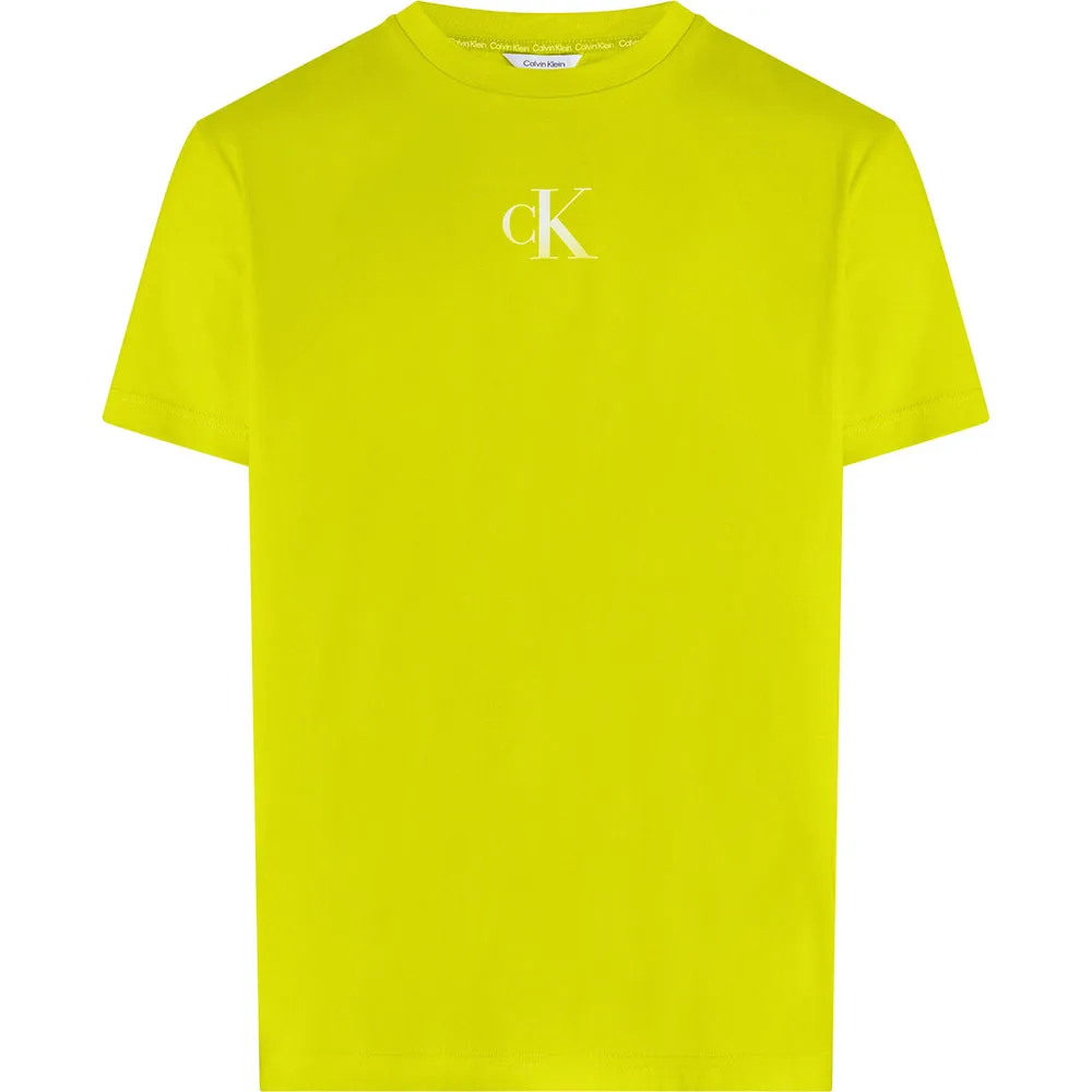 

Футболка с коротким рукавом Calvin Klein Jeans KM0KM01144, желтый