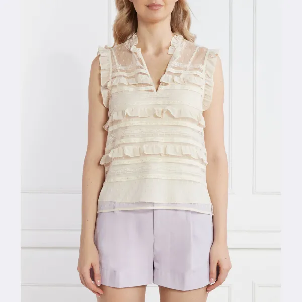 

Блузка стандартного кроя Twin-Set, бежевый