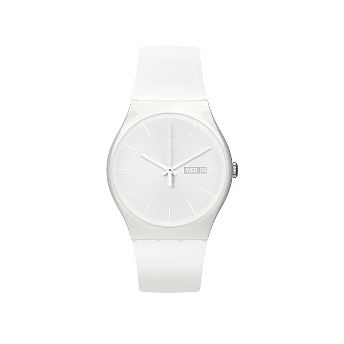 

SWATCH Белые часы унисекс SO29W704-S14