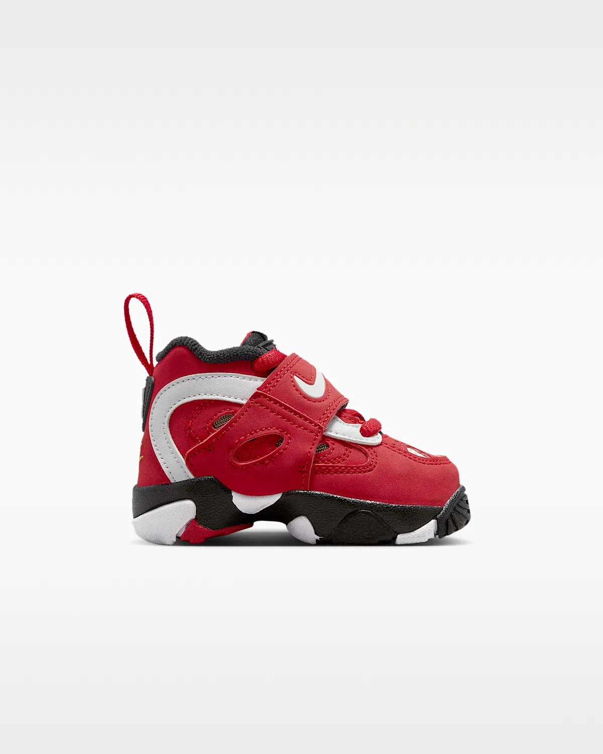 Детские кроссовки Nike Diamond Turf II, Prime Red/Black/Metallic Gold/White — фото 3