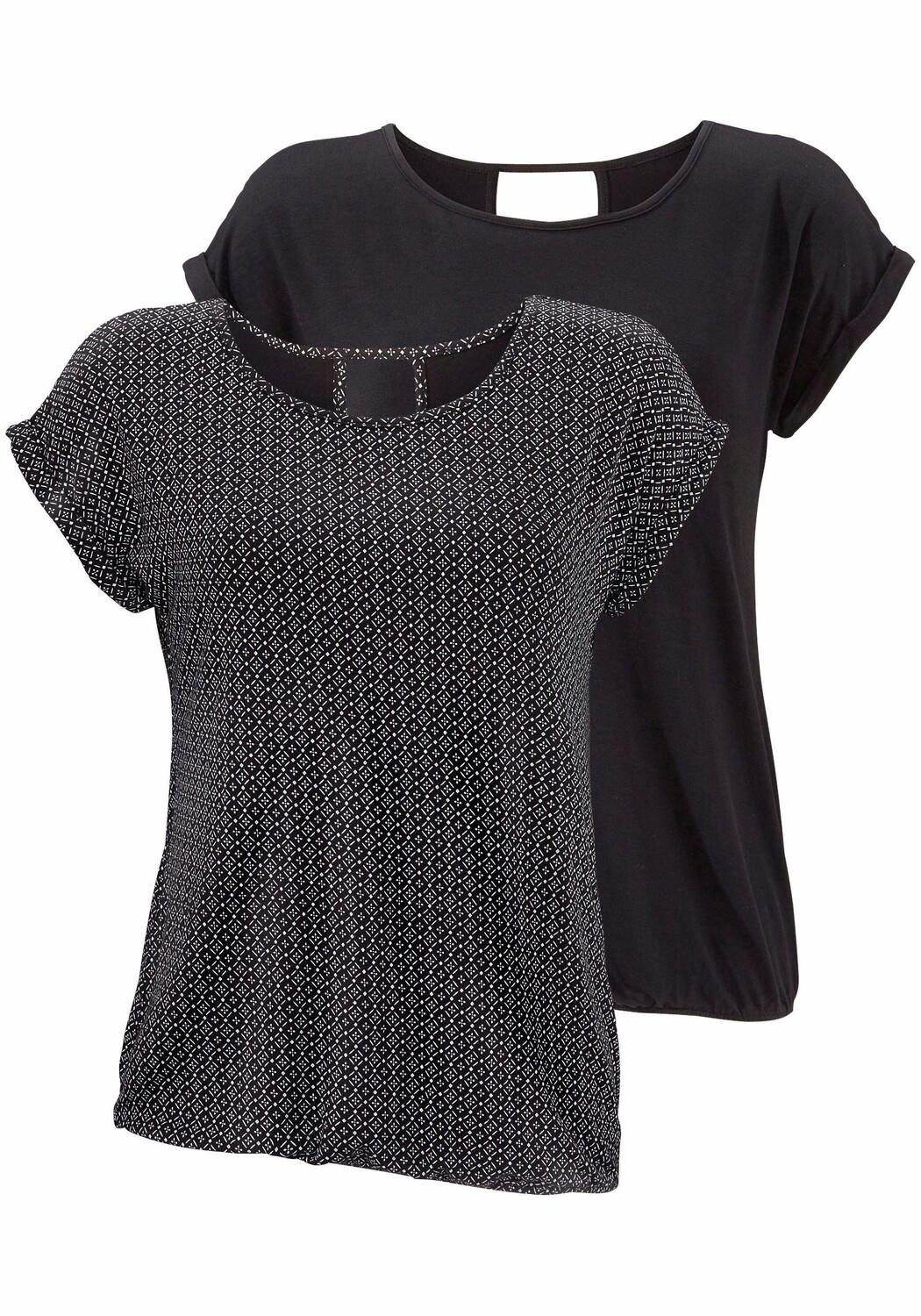 

Футболка LASCANA, черный