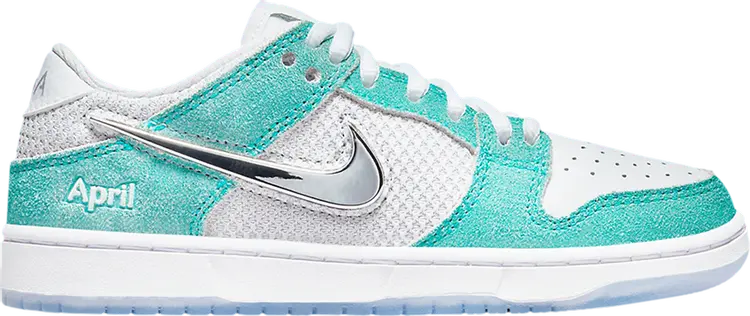 

Кроссовки April Skateboards x Dunk Low SB PS 'Turbo Green', зеленый