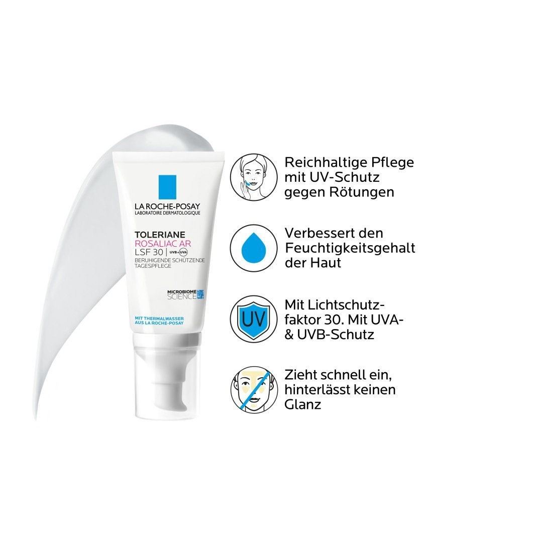Крем для лица SPF LA ROCHE-POSAY Дневной toleriane rosaliac ar lsf, объем — фото 2