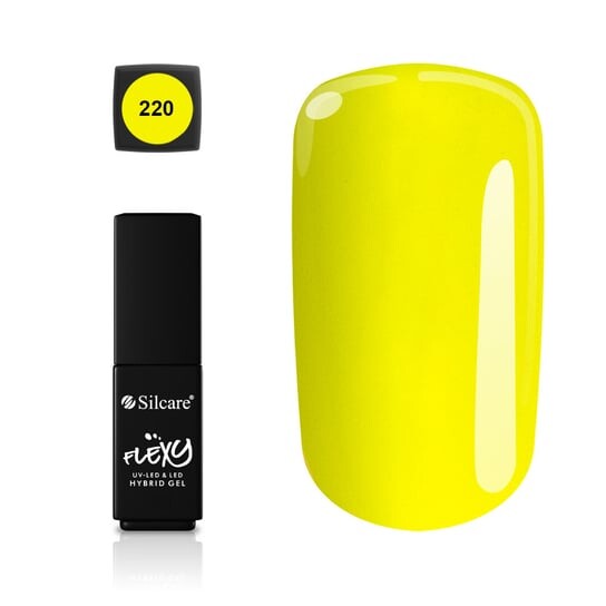 

Гибридный лак, 220 г, 4,5 г Silcare Flexy