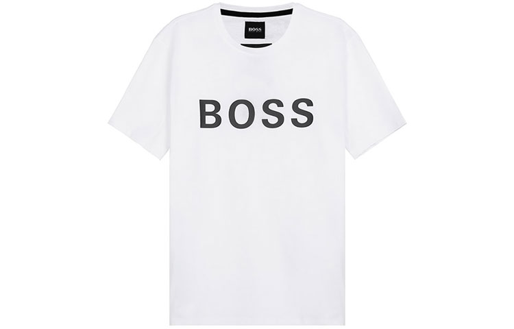 

HUGO BOSS Футболка мужская белая, Белый, HUGO BOSS Футболка мужская белая