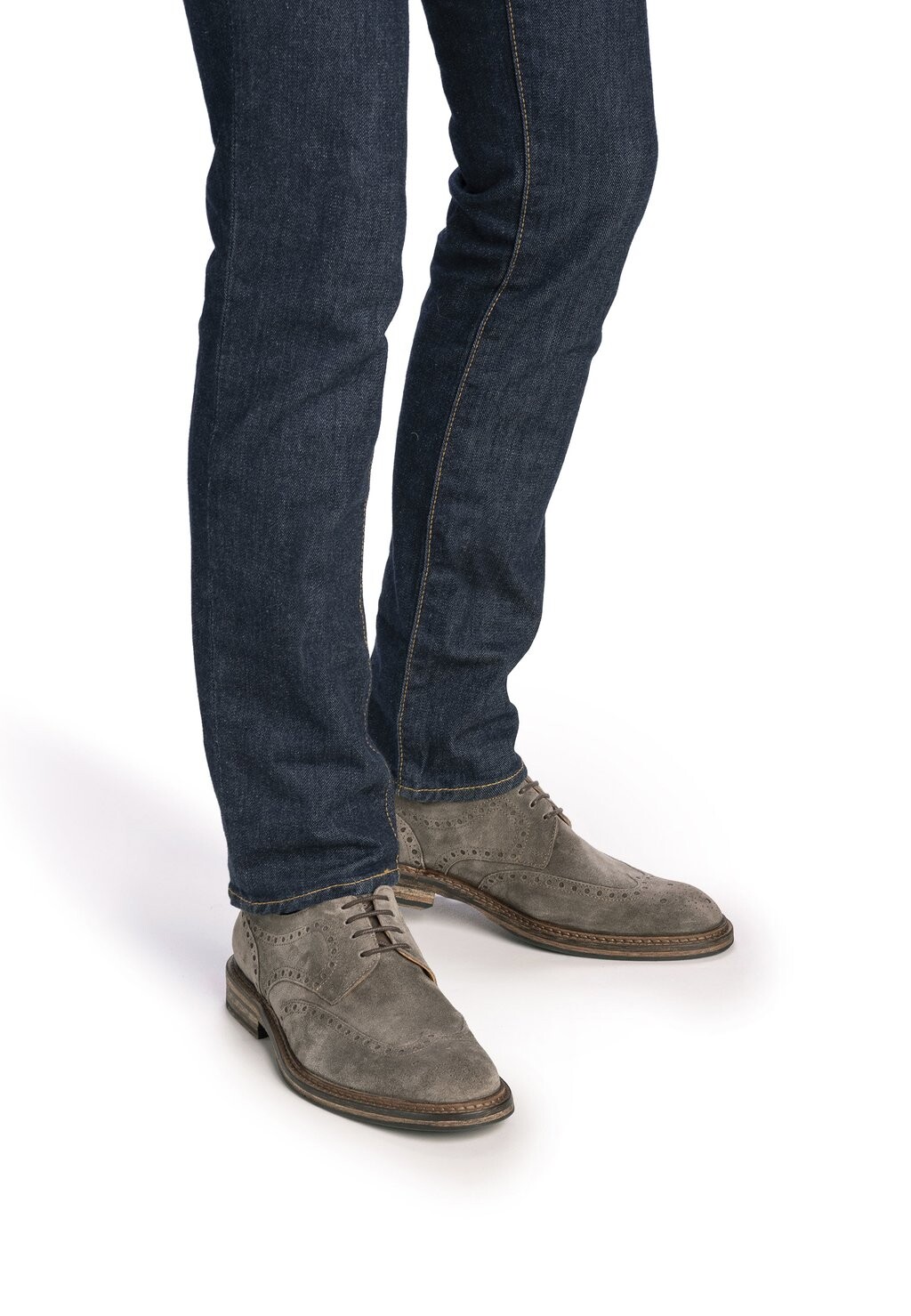 

Элегантные туфли на шнуровке De Moker 03.02 Floris van Bommel, цвет taupe