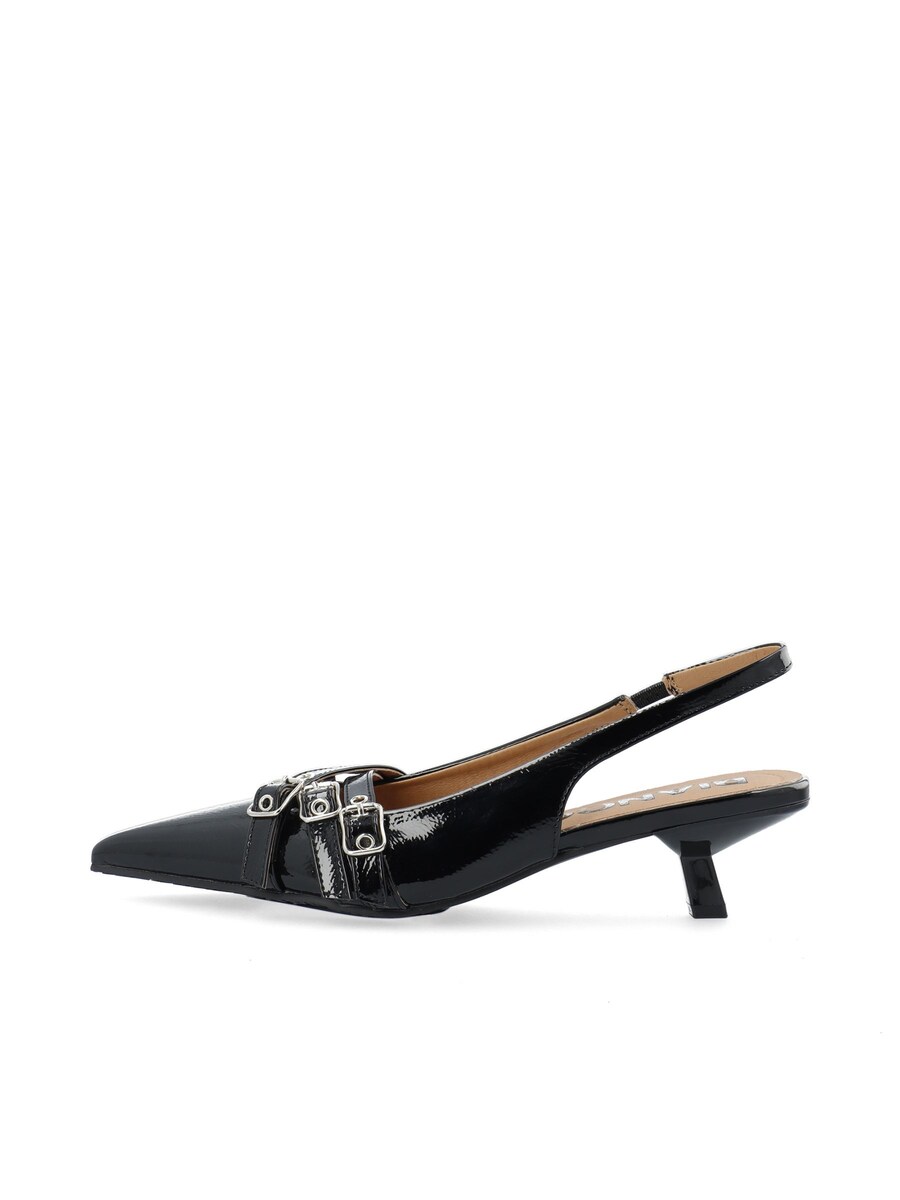 Туфли-лодочки с открытой пяткой Bianco KRISTIN, Black