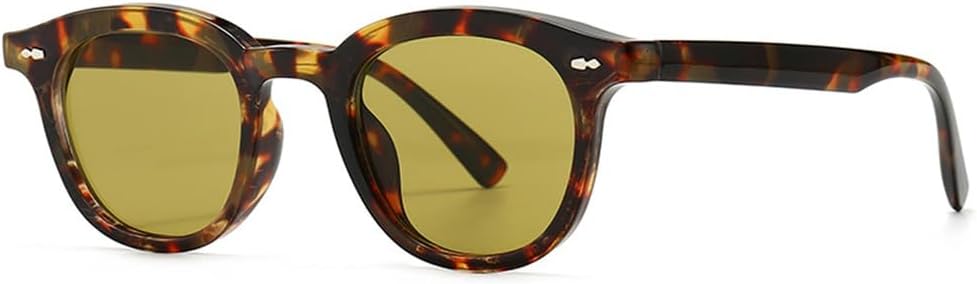 

Солнцезащитные очки Rivet Round Sunglasses UV400 для женщин, в оправе под дерево, красного цвета, идеально подходят для занятий спортом на открытом воздухе, бега и путешествий UYPTK, C4