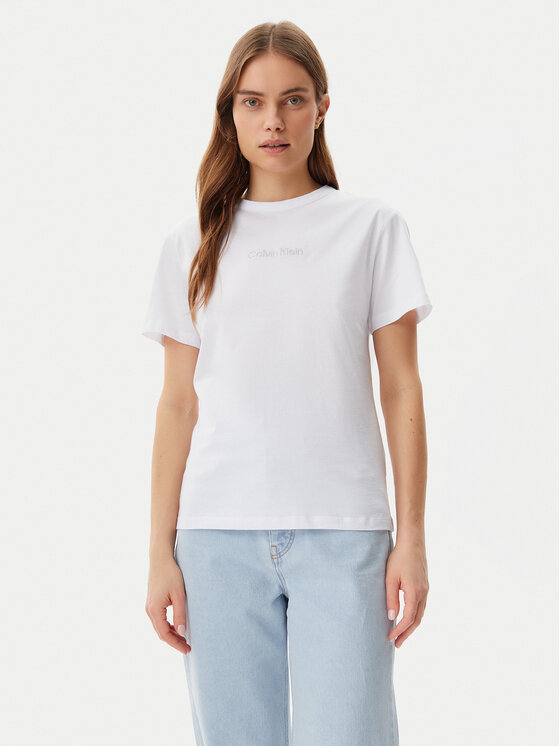 

Футболка обычного кроя K20K208294 Calvin Klein, белый