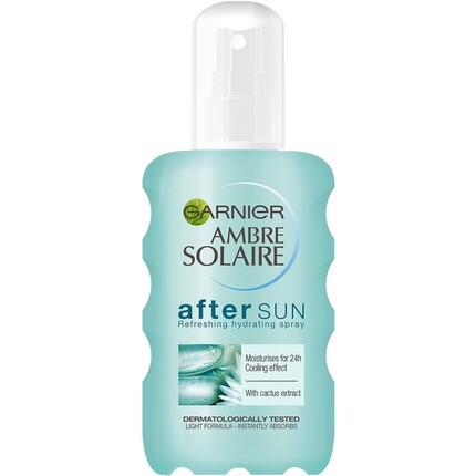 

Ambre Solaire After Sun Spray успокаивающий и успокаивающий после загара, обогащенный алоэ вера, 200 мл, Garnier