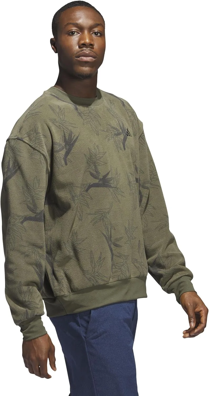 Толстовка adidas Oasis Crew для гольфа — фото 2