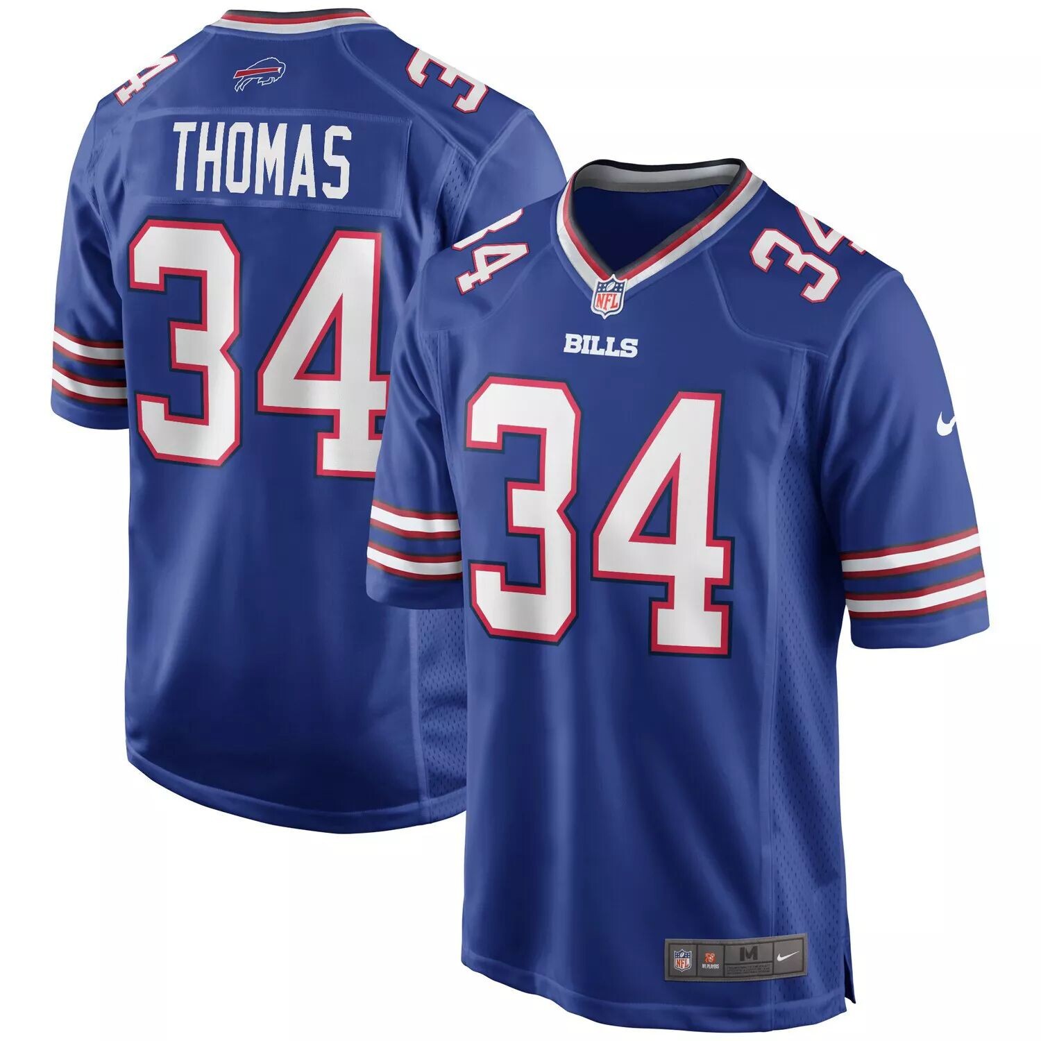 

Мужская майка для пенсионеров Thurman Thomas Royal Buffalo Bills Game Nike
