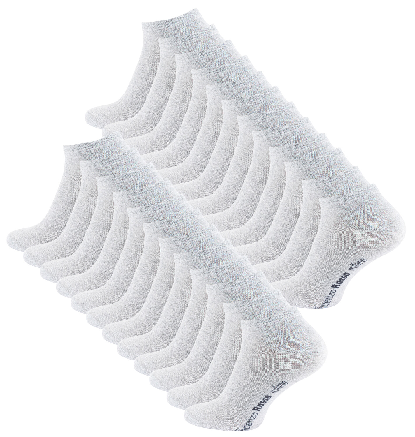 

Носки Vincenzo Rosso 24 шт Sneaker, серый