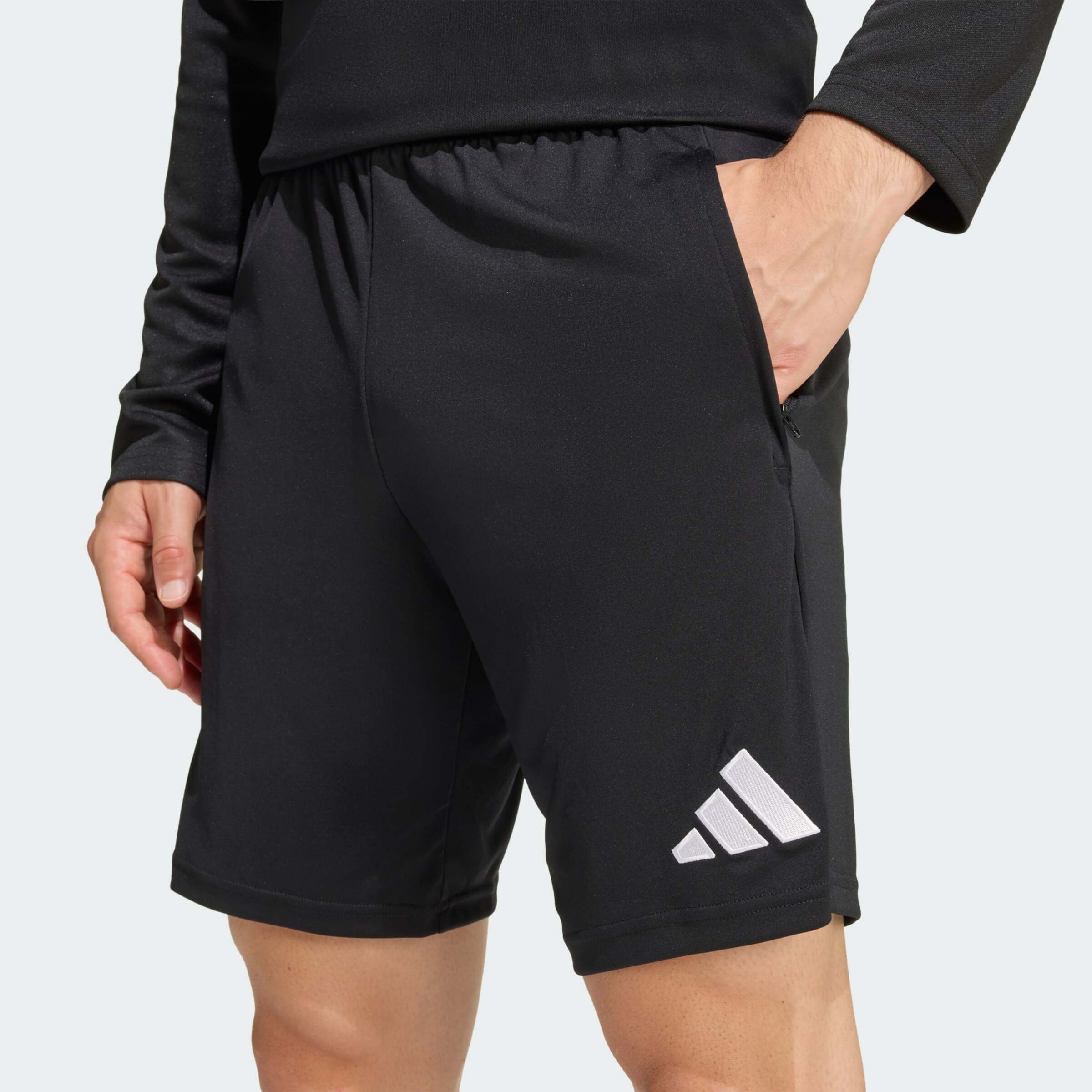 Adidas Performance Шорты для тренировок Regular 'Entrada 26' в черном цвете — фото 4