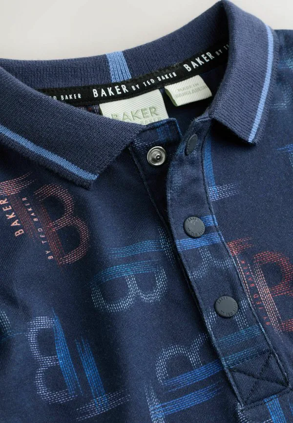 Комбинезон с длинными рукавами и принтом, прямого кроя. Baker By Ted Baker, Navy — фото 3