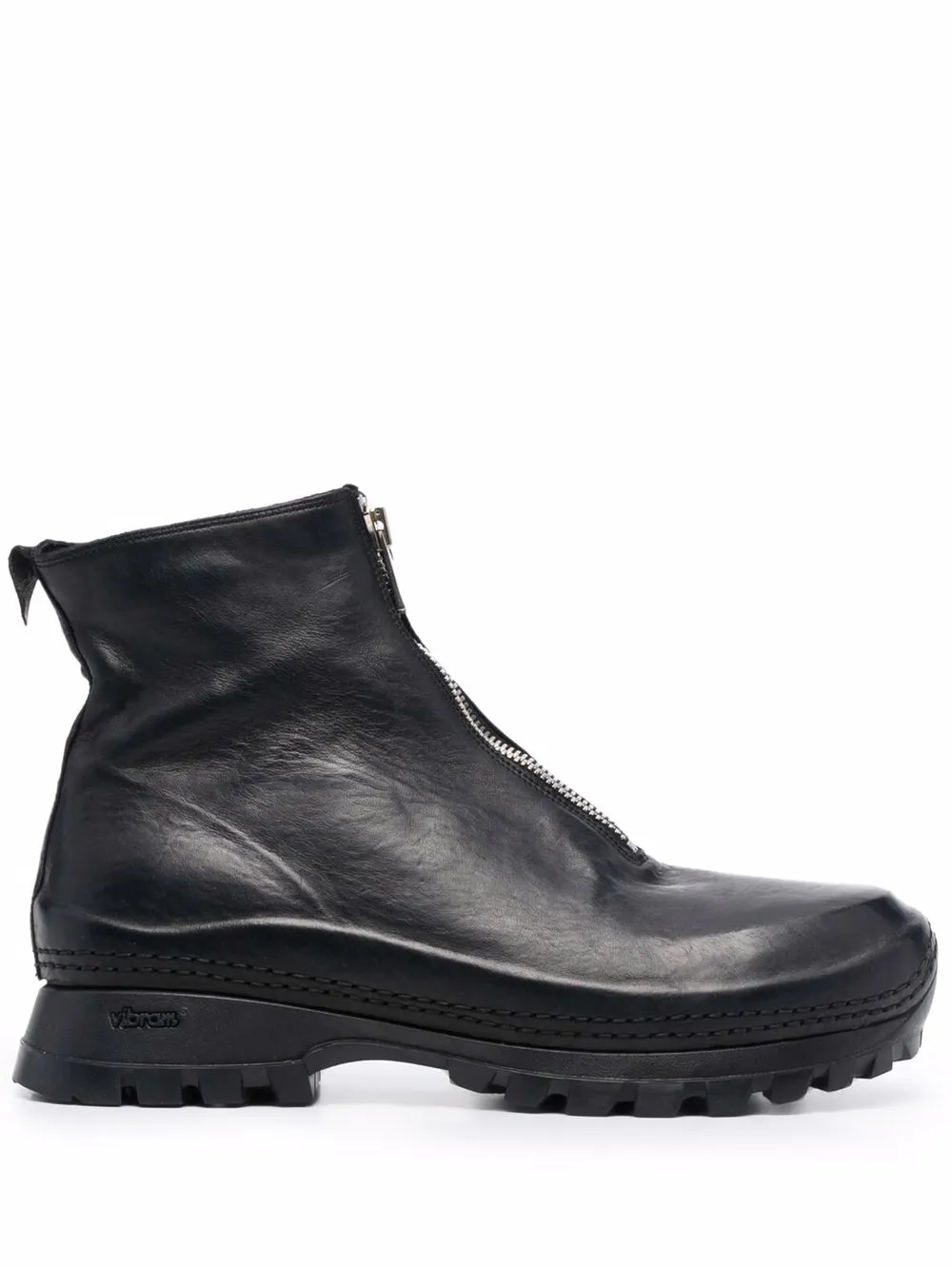 

Ботинки на молнии Guidi, черный