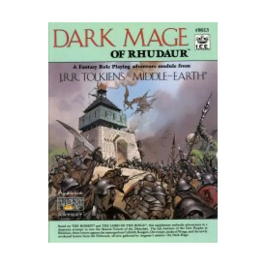 

Модуль Dark Mage of Rhudaur, Middle-Earth Role Playing (MERP) (1st Edition) - Adventure Books