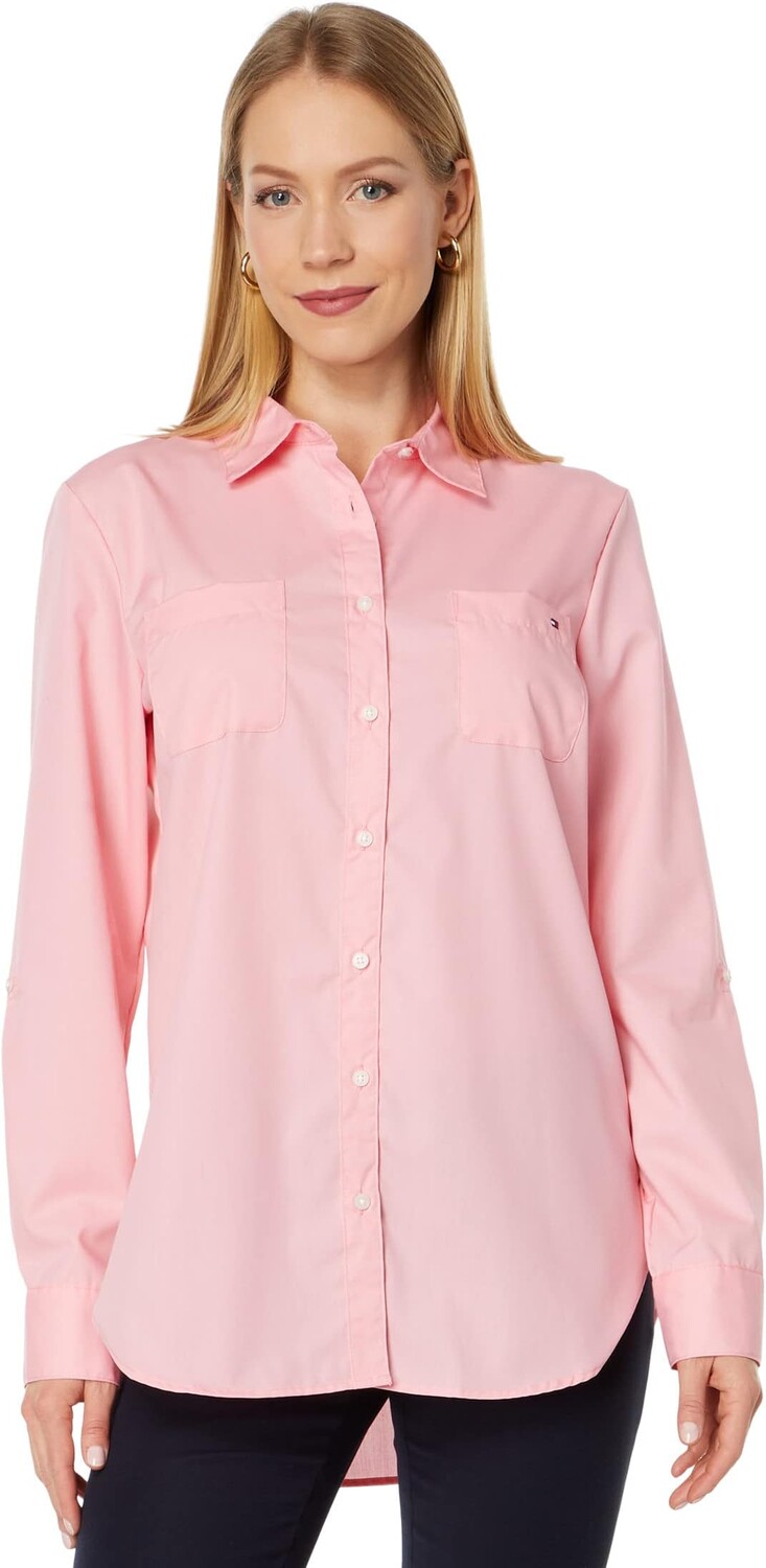 

Легкая в уходе рубашка Tommy Hilfiger, цвет English Rose