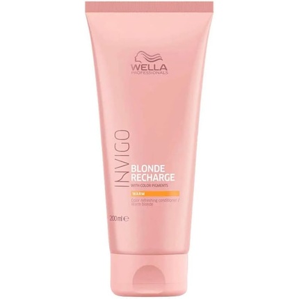 

Invigo Blonde Recharge Освежающий кондиционер для теплых блондинистых оттенков 200 мл Wella