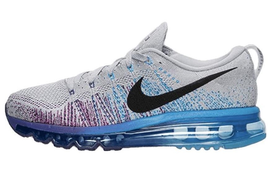 

Кроссовки Nike Flyknit Air Max Purple Vivid Blue, фиолетовый