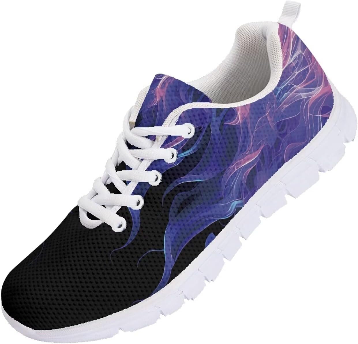 

Мужские кроссовки Forchrinse для бега с шнуровкой, легкие спортивные теннисные кроссовки для ходьбы, фиолетовый