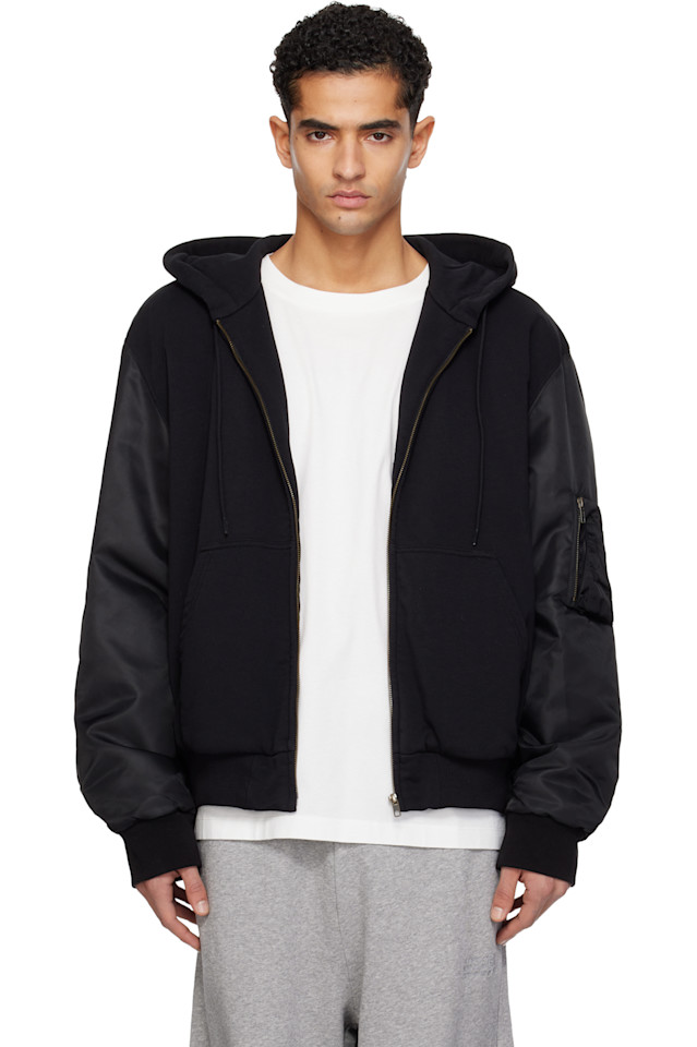 

Куртка с капюшоном Mm6 Maison Margiela, черный