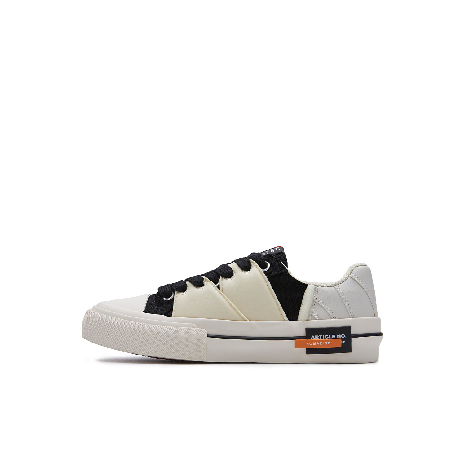Кроссовки ARTICLE NO. Skateboarding Shoes Unisex Low-top, белый/черный