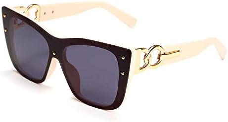 

Винтажные солнцезащитные очки для женщин, мужские очки с градиентным переходом цвета чая, женские очки с защитой от УФ-излучения UV400, большие солнцезащитные очки MTZJH, B