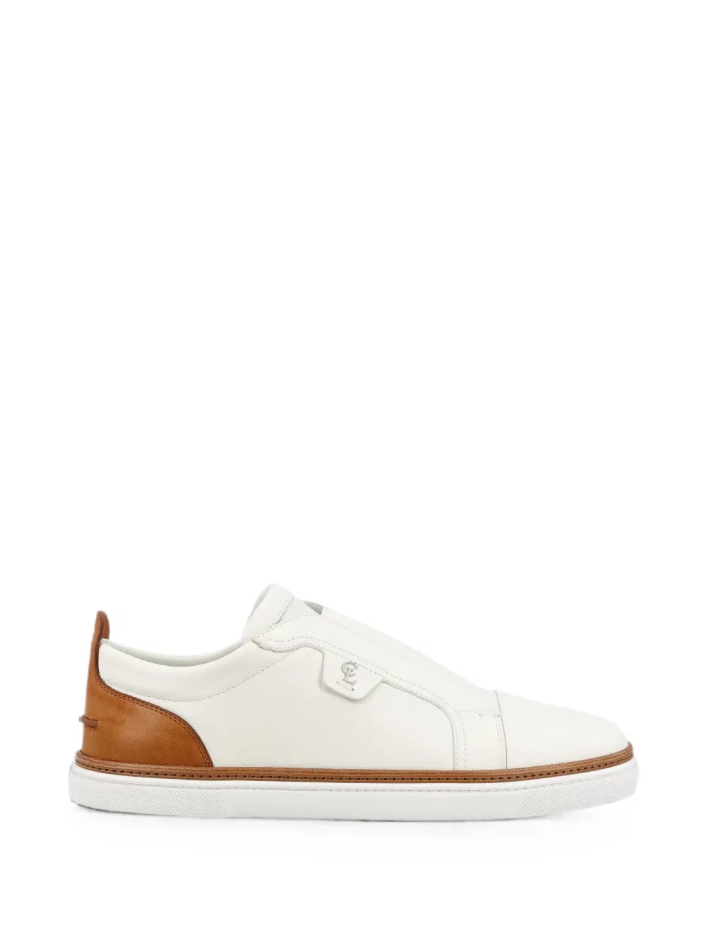 Кроссовки Marcontonio cl с логотипом Christian Louboutin, белый