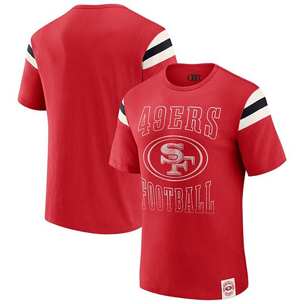 

Мужская футболка с рукавами в полоску San Francisco 49ers Darius Rucker Collection By Fanatics