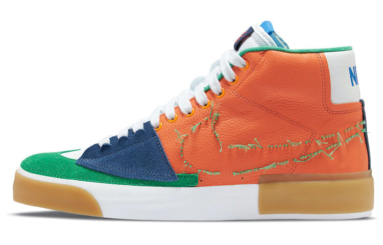 

Nike SB Zoom Blazer Mid Edge Safety Оранжевый университетский золотой цвет