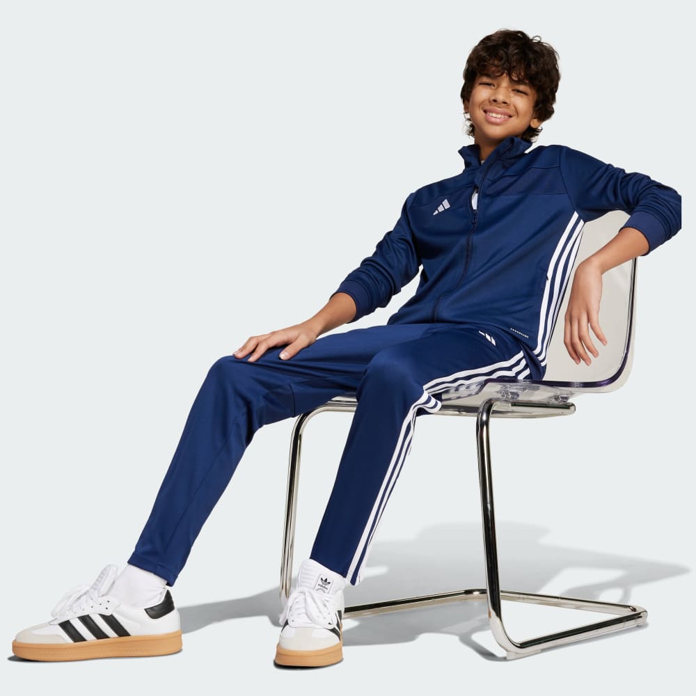 Спортивные брюки Adidas Tiro 25 Essentials Training Pants Kids, цвет Team Navy Blue 2/White — фото 3