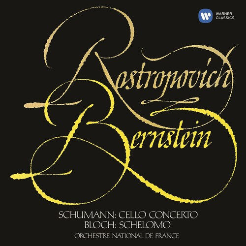 

CD диск Schumann / Rostropovich / Bernstein / Onf: Cello Concerto / Bloch: Schelomo