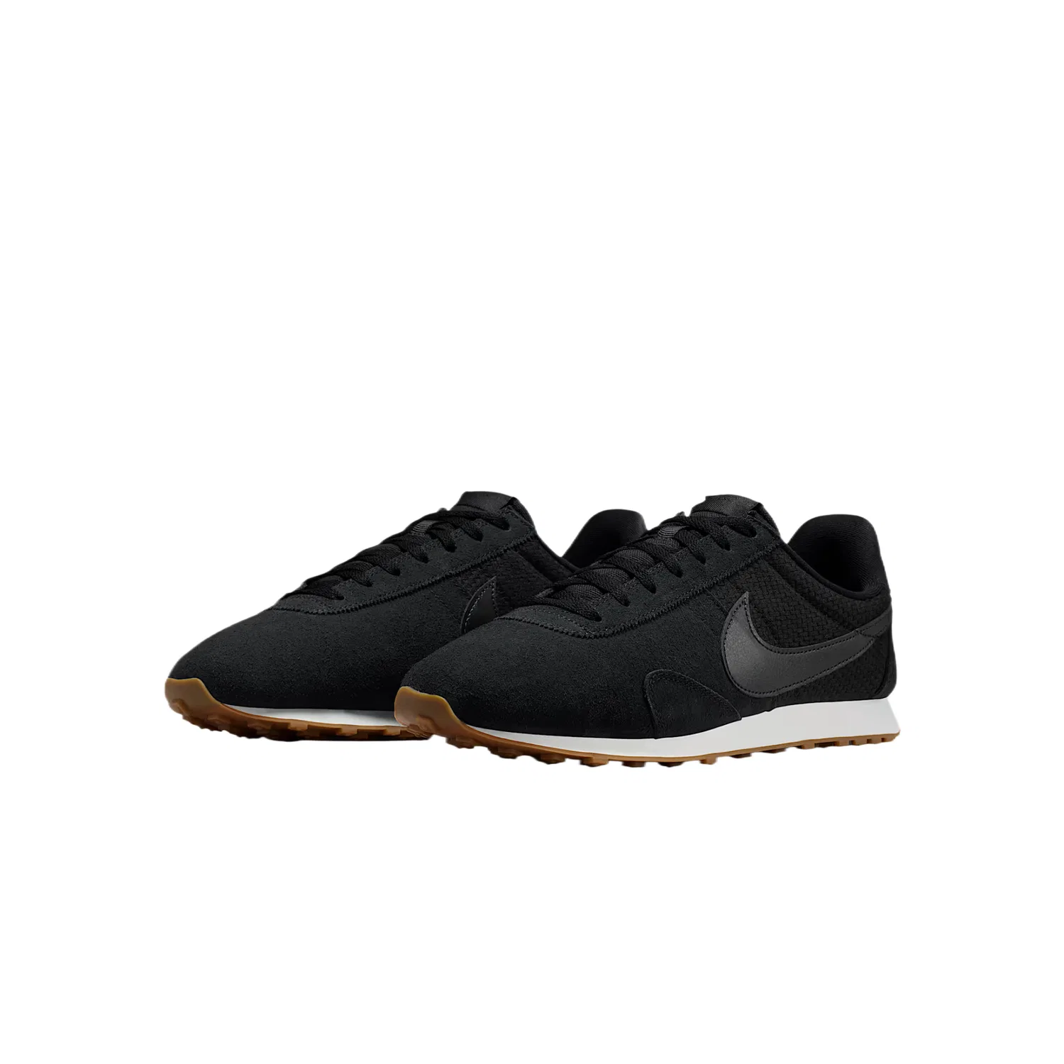 Кроссовки кожаные Nike Pre Montreal 17 Black/Baroque Brown/Sail White — фото 4