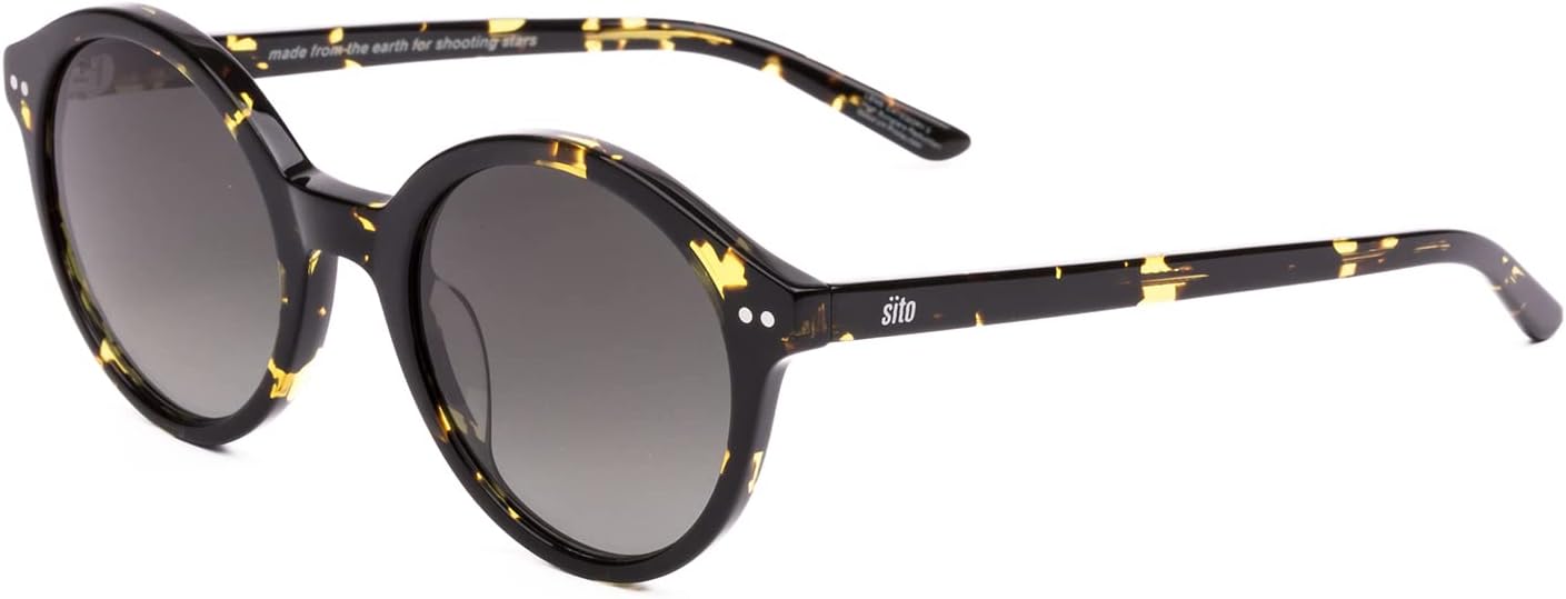 

Солнцезащитные очки SITO SHADES Dixon круглые, поляризованные, для мужчин и женщин, дизайнерские, классические, в стиле ретро, ​​для фестивалей и концертов, защита от УФ-излучения 100%, Limeade Tort