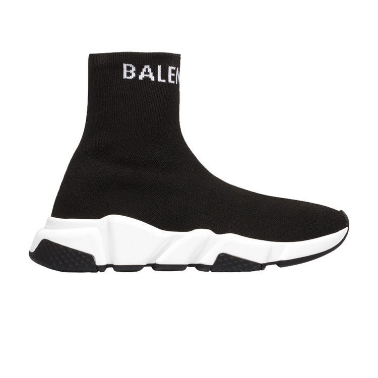 Кроссовки Balenciaga Balenciaga Wmns Speed Trainer High 'Black White' 2019, черный