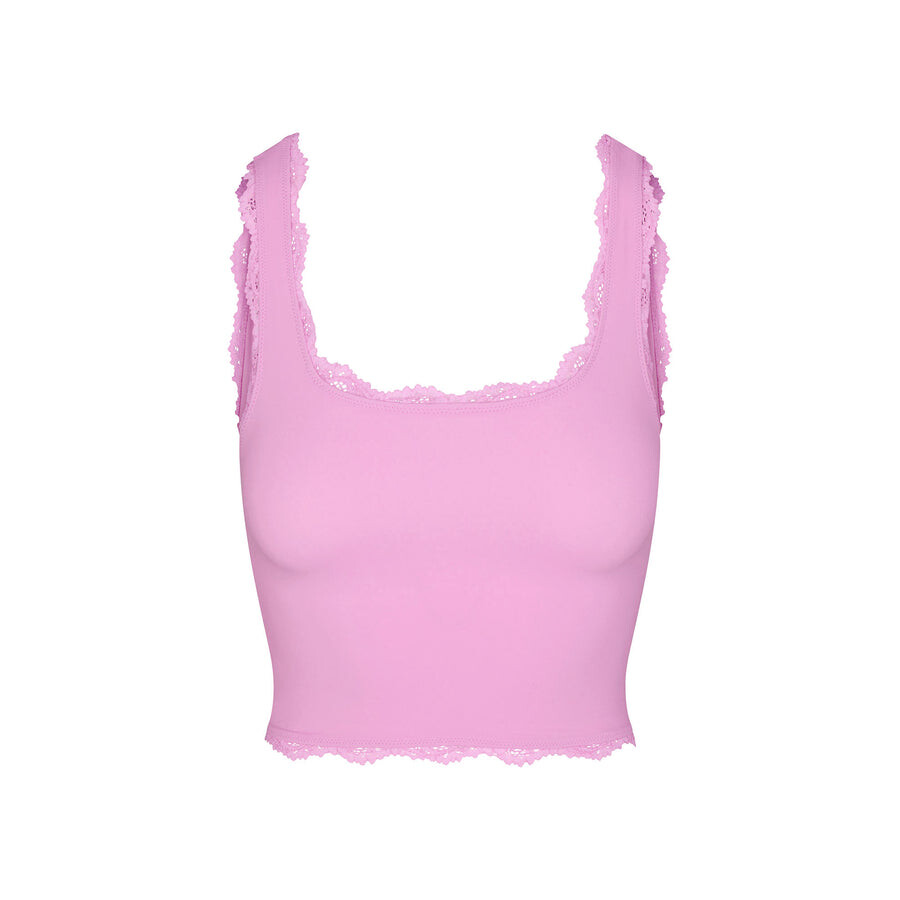 

Топ SKIMS Fits Everybody Lace, цвет Petal