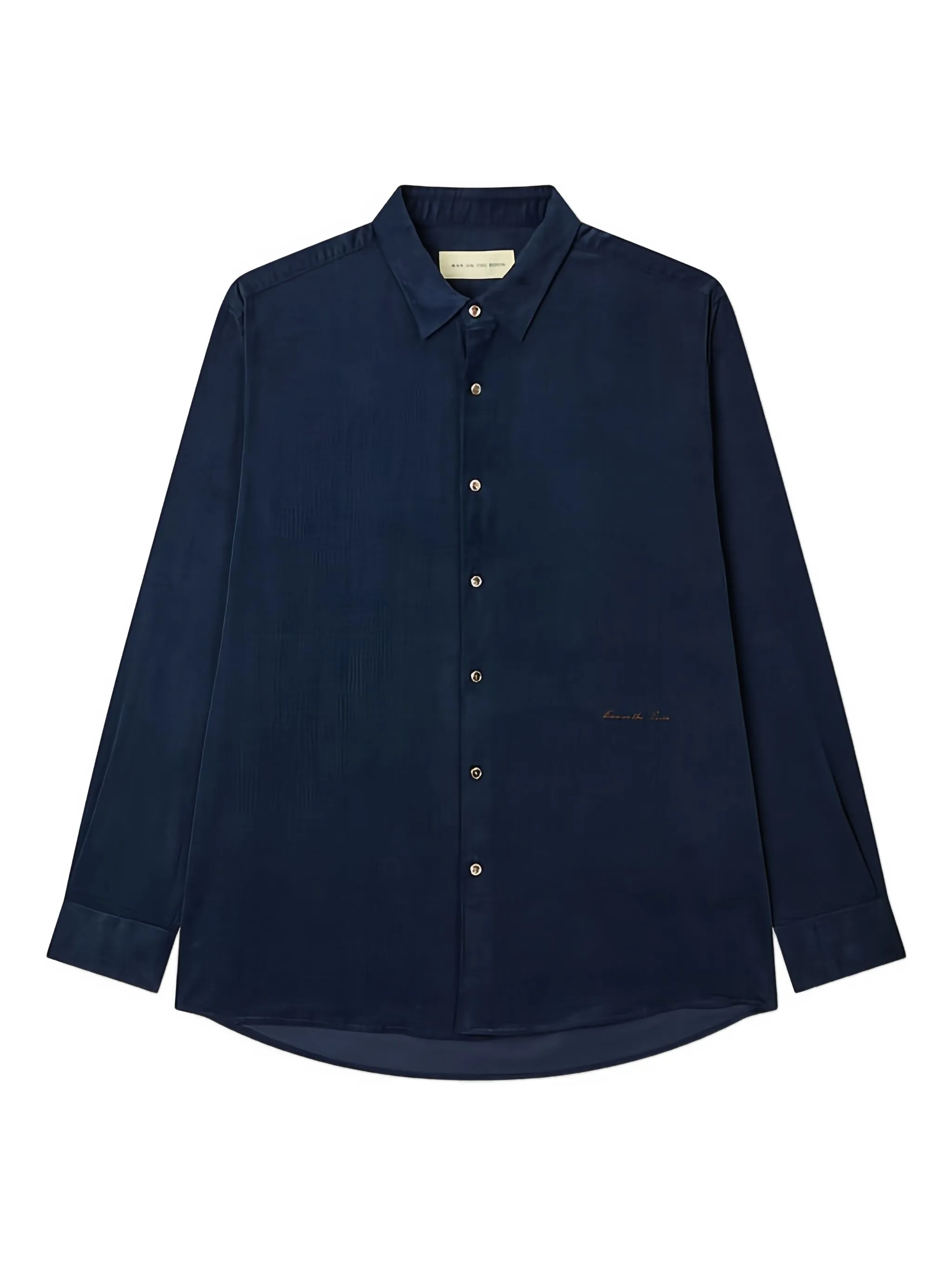 

Вельветовая рубашка Man On The Boon., синий