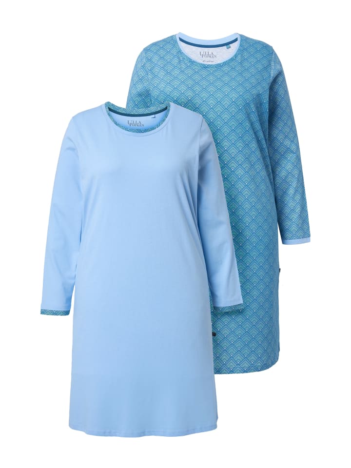 

Ночная рубашка цвета морской волны Ulla Popken