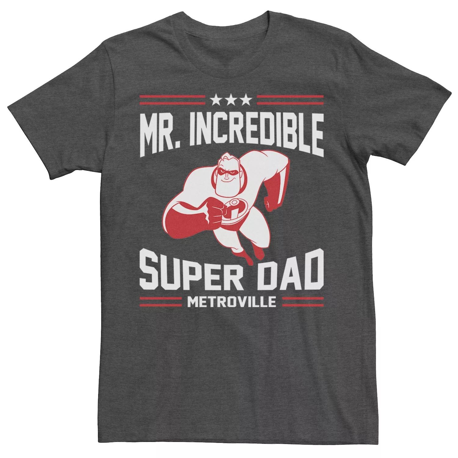 

Мужская футболка Disney/Pixar Incredibles Super Dad Licensed Character