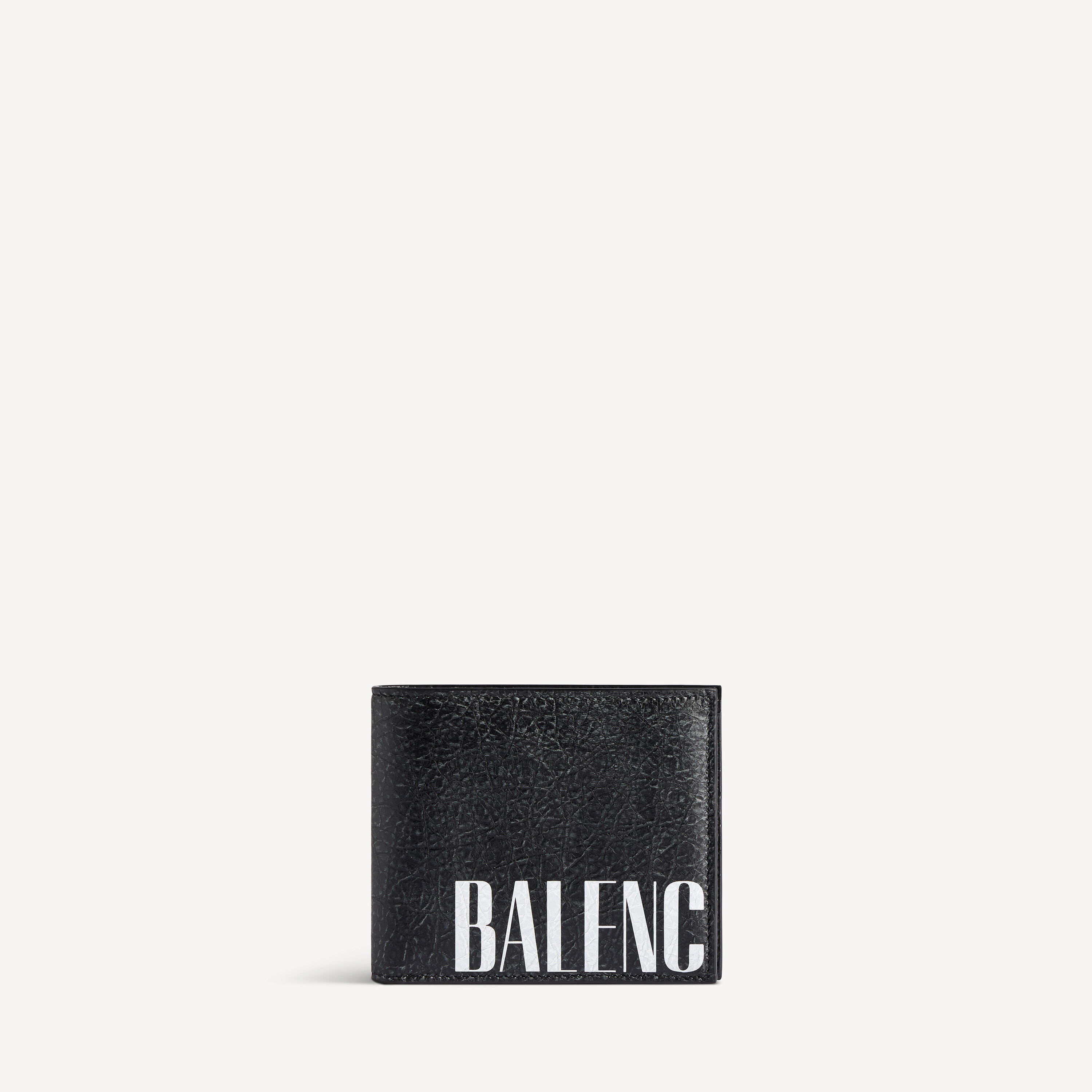 

BALENCIAGA Мужское портмоне Editor Square складное, черное