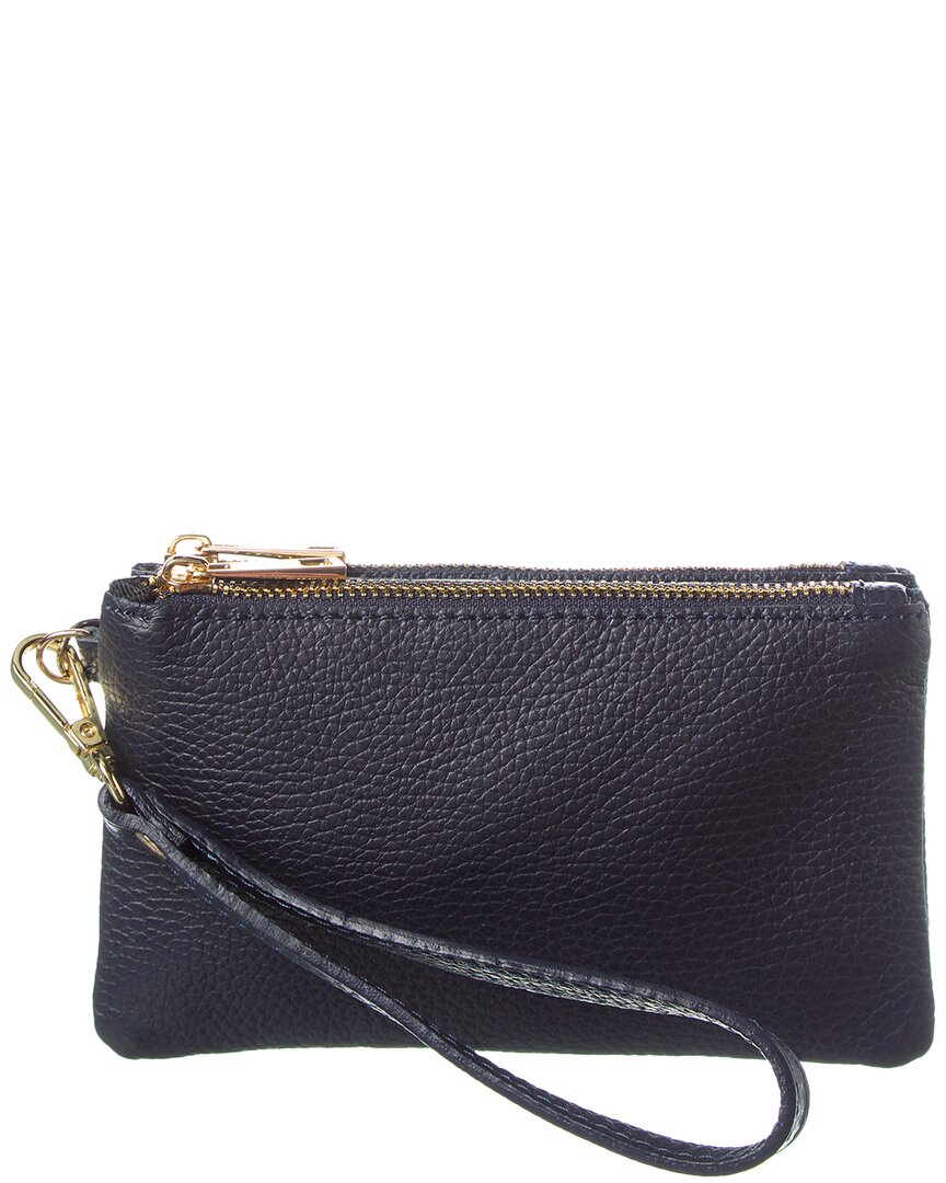 

Итальянский кожаный клатч Italian Leather, синий