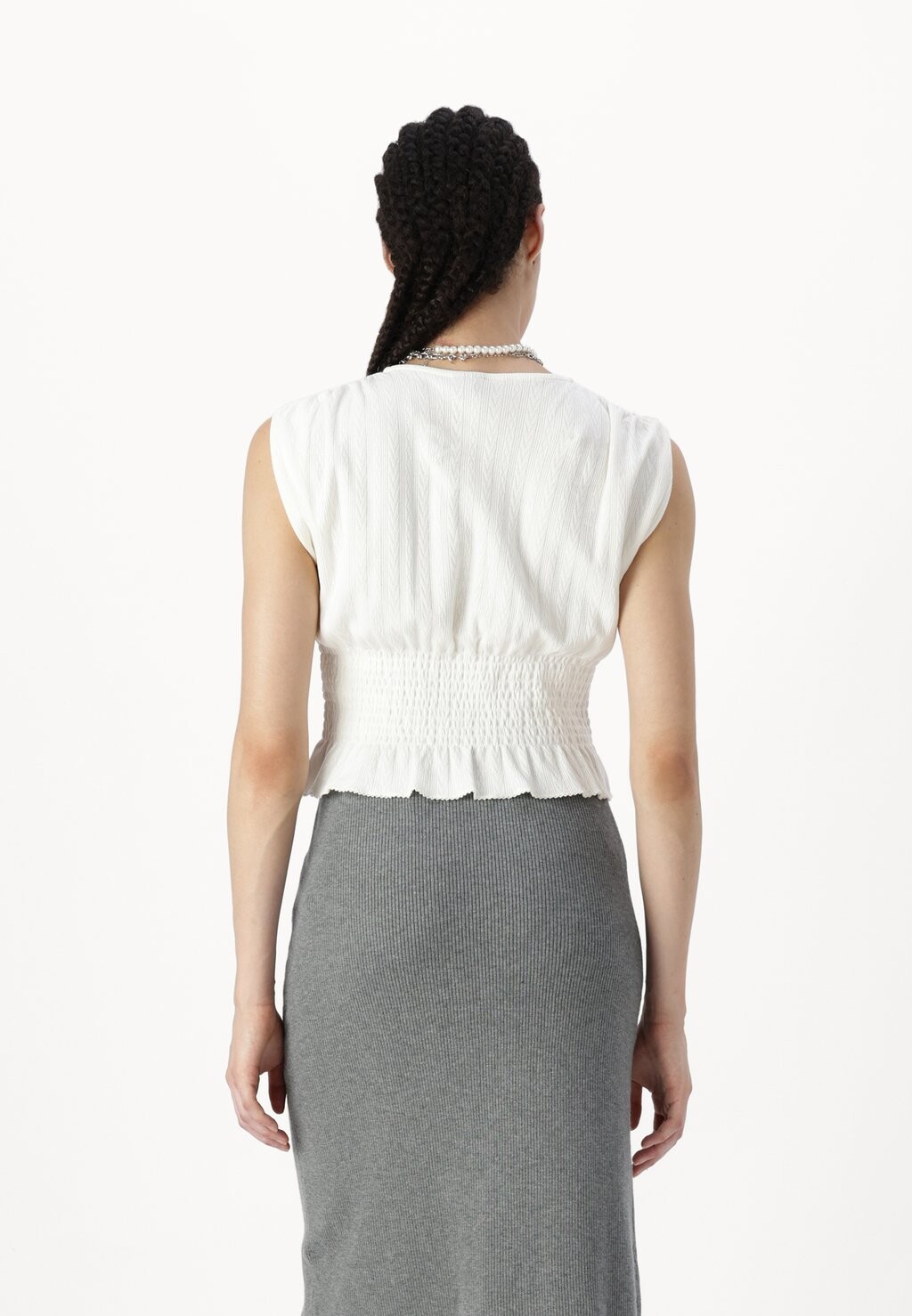 

Блуза VMMENJA Vero Moda, белый