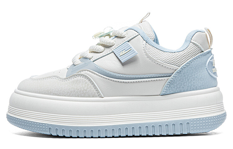 

Кроссовки WARRIOR Skateboarding Shoes Women's Low-top Beige/Blue, бежевый/синий